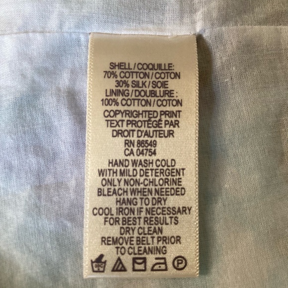 Tommy Bahama Cotton & Silk Floral Dress - Picture 10 of 10